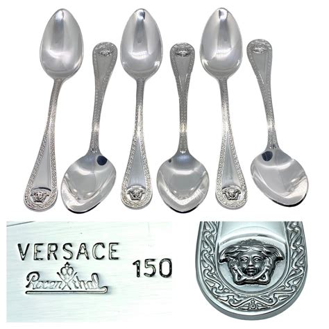 versace spoon|versace rosenthal sets.